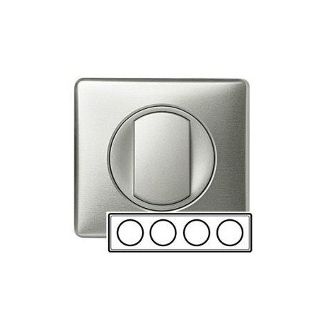 Рамка 4-ная, цвет титан, Celiane 68904