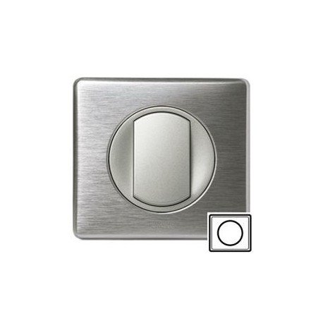 Рамка 1-ная, цвет алюминий, Celiane 68921