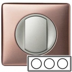 Рамка 3-ная, колір слюда, Celiane, Legrand