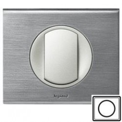 Рамка 1-а, колір фактурна сталь, Celiane, Legrand