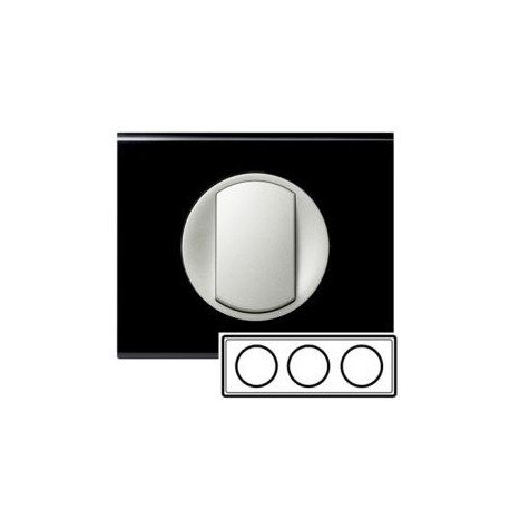 Рамка 3-ная, цвет Corian-Nocturne, Celiane 69153