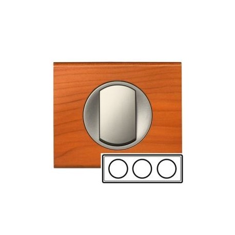 Рамка 3-ная, цвет кедр, Celiane 69173