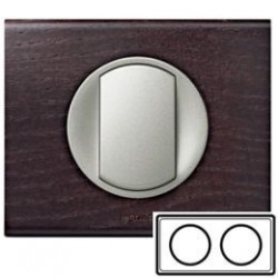 Рамка 2-ная, цвет венге, Celiane 69202