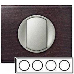 Рамка 4-ная, цвет венге, Celiane 69204