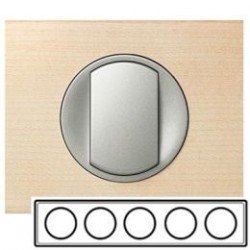 Рамка 5-ная, цвет клён, Celiane 69220