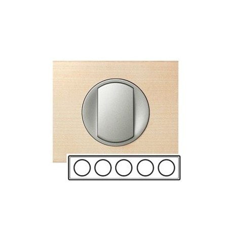 Рамка 5-а, колір клен, Celiane, Legrand