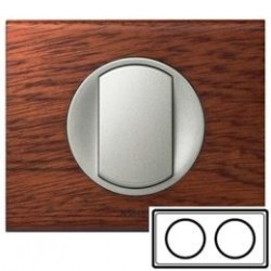 Рамка 2-ная, цвет орех, Celiane 69222