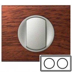 Рамка 2-ная, цвет орех, Celiane 69222