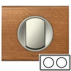 Рамка 2-ная, цвет дуб, Celiane 69232