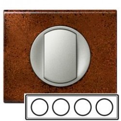 Рамка 4-а, колір патина-феррум, Celiane, Legrand