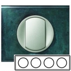 Рамка 4-а, колір патина-мідь, Celiane, Legrand