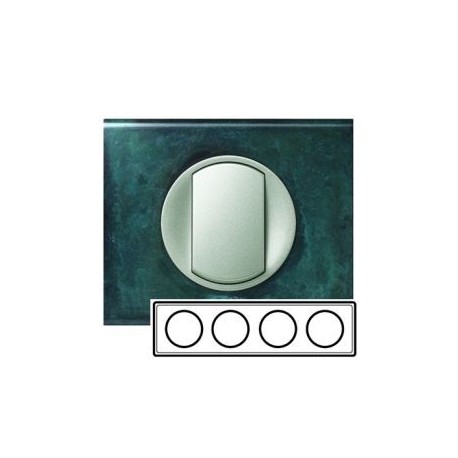 Рамка 4-а, колір патина-мідь, Celiane, Legrand