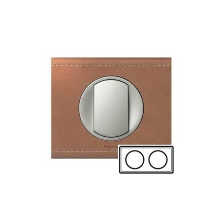 Рамка 2-а, колір шкіра крем-карамель, Celiane, Legrand