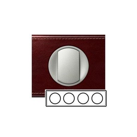 Рамка 4-ная, цвет кожа классик, Celiane 69294