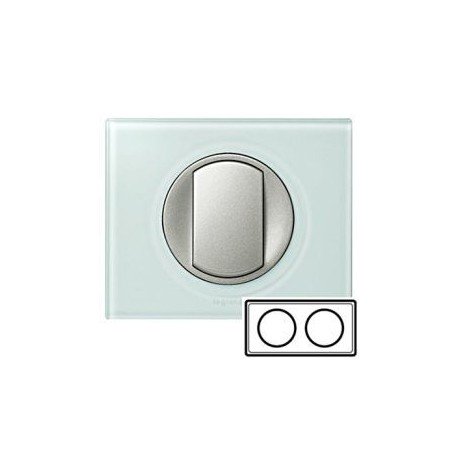 Рамка 2-ная, цвет смальта-белая глина, Celiane 69312