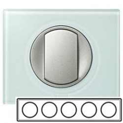 Рамка 5-а, колір смальта-біла глина, Celiane, Legrand