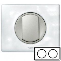 Рамка 2-ная, цвет фарфор, Celiane 69322