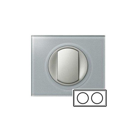 Рамка 2-а, смальта металік, Celiane, Legrand