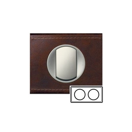 Рамка 2-а, колір шкіра коричнева, текстурна, Celiane, Legrand