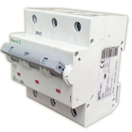 Автоматический выключатель Eaton-Moeller, PLHT-С125/3, 3 полюса, тип C, 125А, 16кА.