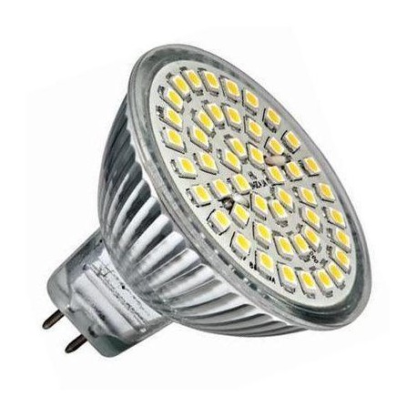 Світлодіодна LED лампа 3528 MR16 4W 220 18 SMD G5.3 4100К