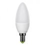 Светодиодная LED лампа свеча 6W 220В E14 4100К 