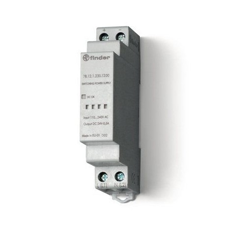 Импульсный источник питания 24В DC 12Вт, 781212302400 Finder