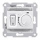 Термостат для теплої підлоги, колір білий, Sedna