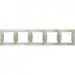 Рамка 5-на, колір титан, Sedna