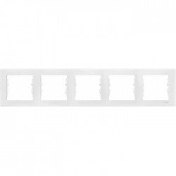 Рамка 5-на, колір білий, Sedna