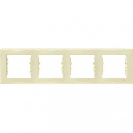 Рамка 4-я, цвет слоновая кость, Sedna SDN5800723