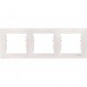 Рамка 3-на, колір білий, Sedna