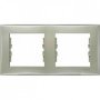 Рамка 2-на, колір титан, Sedna