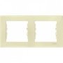 Рамка 2-на, колір слонова кістка, Sedna
