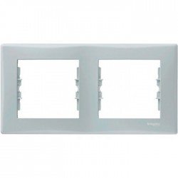 Рамка 2-я, цвет серый, Sedna SDN5800333