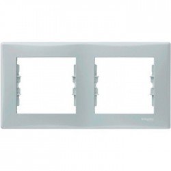 Рамка 2-я, цвет серый, Sedna SDN5800333