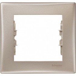 Рамка 1-на, колір титан, Sedna