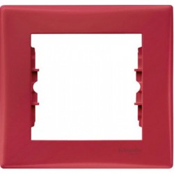 Рамка 1-на, колір червоний, Sedna