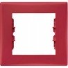Рамка 1-на, колір червоний, Sedna