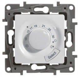 Термостат для тёплых полов, цвет белый, Legrand Etika 672230
