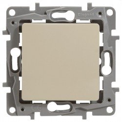 Выключатель 1- клавишный, цвет слоновая кость, Legrand Etika 672301