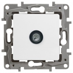 Розетка TV конечная, 2400 МГц, 10дб, цвет белый, Legrand Etika 672265