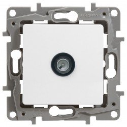 Розетка TV конечная, 2400 МГц, 10дб, цвет белый, Legrand Etika 672265