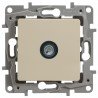 Розетка TV проходная, 2400 МГц, 14дб, цвет слоновая кость, Legrand Etika 672363