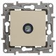Розетка TV, простая, 2400 МГц, 1,5дб, цвет слоновая кость, Legrand Etika 672351