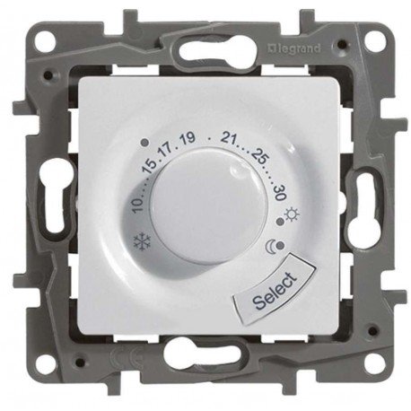 Термостат для теплої підлоги, колір слонова кістка, Legrand