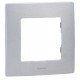 Рамка 1-я, цвет алюминий, Legrand Etika 672551