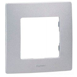 Рамка 1-а колір алюміній, Legrand Etika