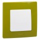 Рамка 1-а, колір зелений папороть, Legrand Etika