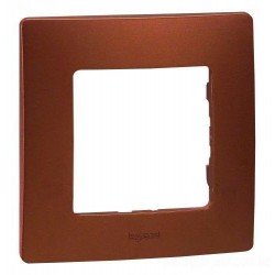 Рамка 1-а, колір какао, Legrand Etika